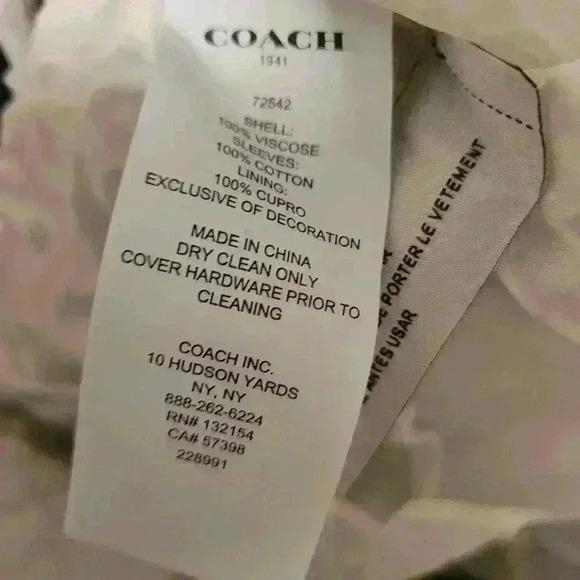 NWT COACH DRESS - Picture 4 of 8